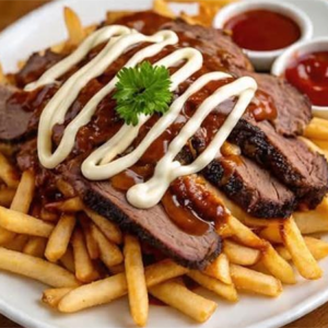 Beef Brisket On Chips