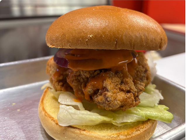 Spicy Chicken Burger