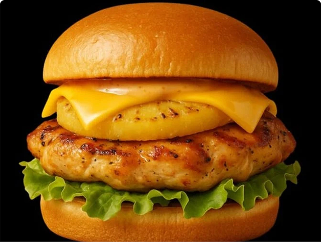Chilled Pineapple Burger