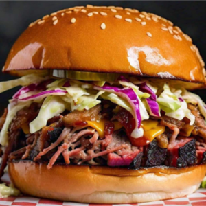 Smoked Beef Brisket Burger