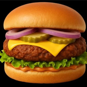 Crunchy Vege Cheesy Burger