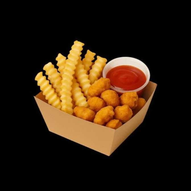 Popcorn Chicken Combo